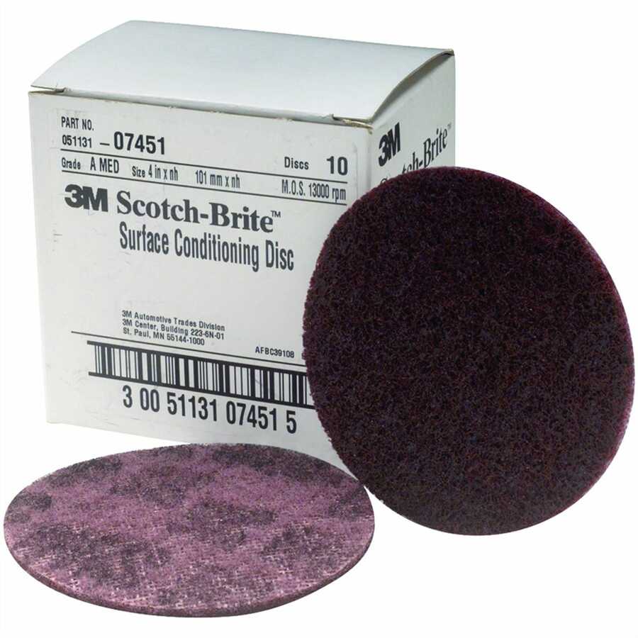 ScotchBrite Velcro Surface Conditioning Discs 2 In Fine 25