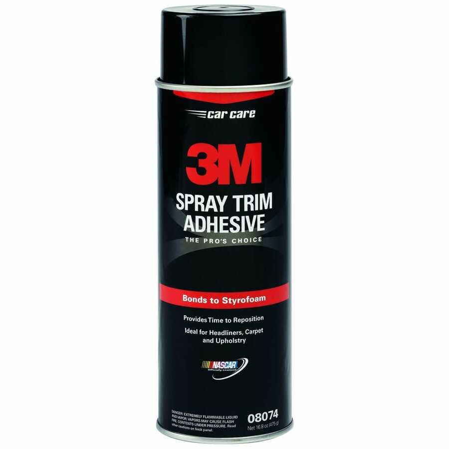 Spray Trim Adhesive, Clear