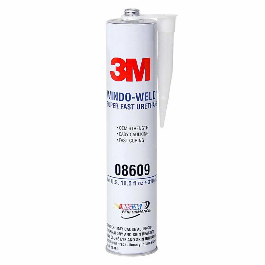 3M Super Fast Urethane, Black, 10 Fluid Ounce Cartridge