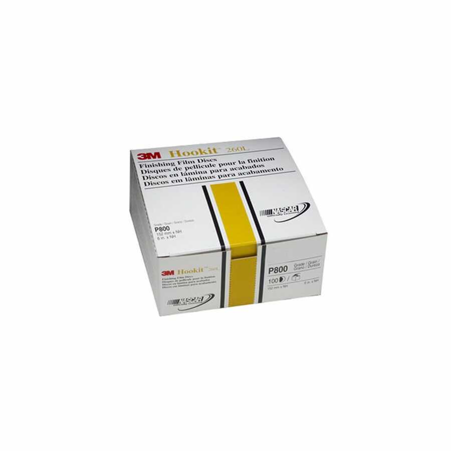 Hookit Finishing Film Disc, 6 ", P800 Grit