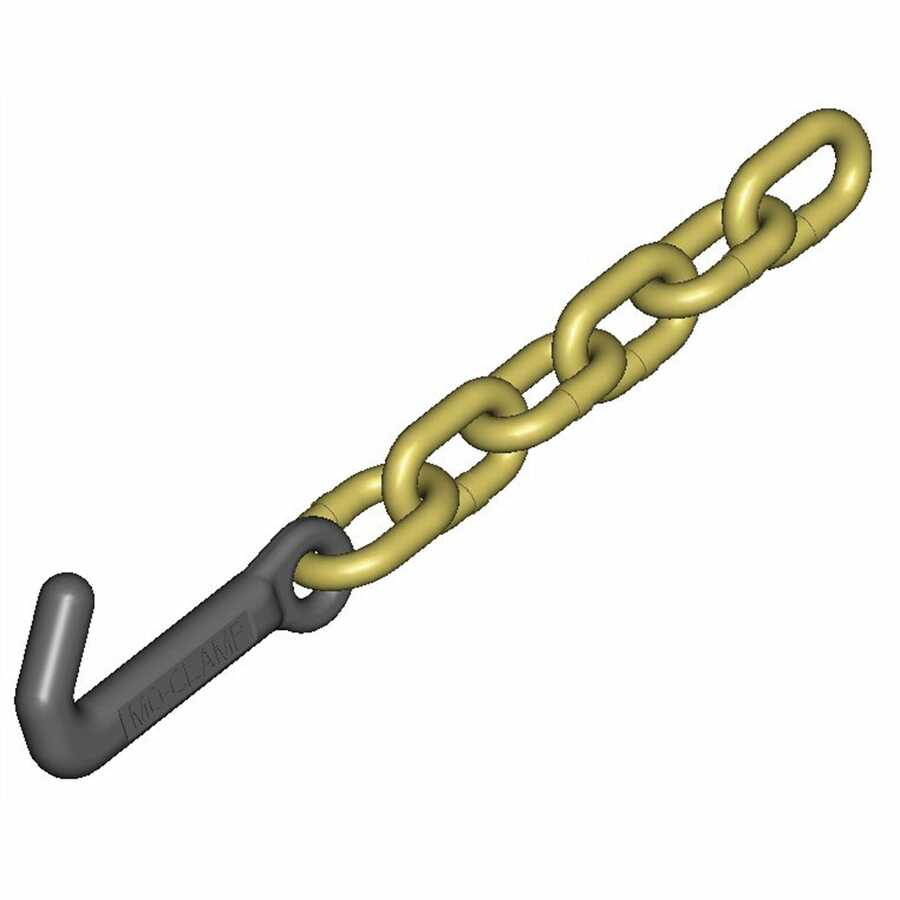Hook with Chain - 5/16 In