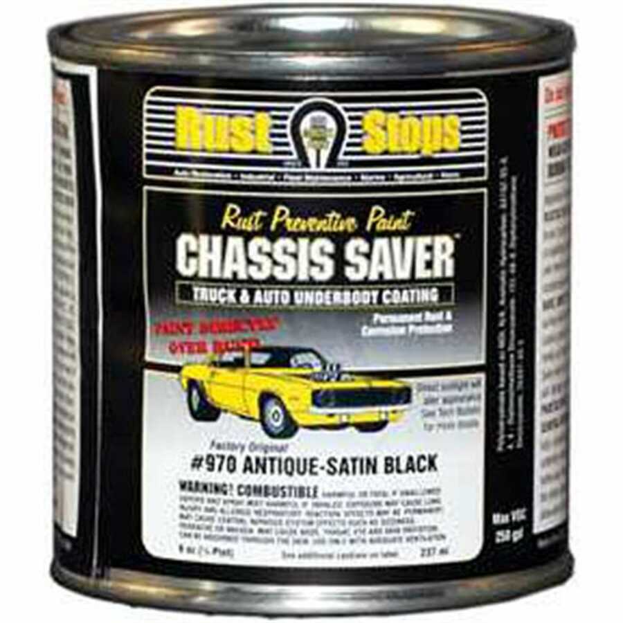 SATIN BLACK CHASSIS SAVER1/2PT