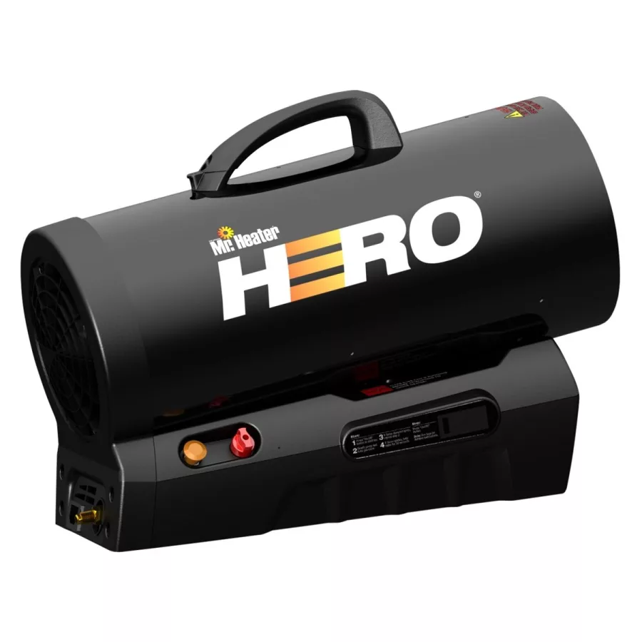 Hero Forced Air Propane Heater, 30,000 - 60,000 BT