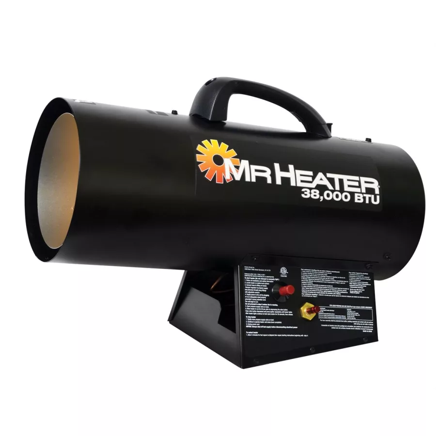 QBT Forced Air Propane Heater, 38,000 BTU/Hr. QBT Forced Air Propane Heater, 38,000 BTU/Hr.