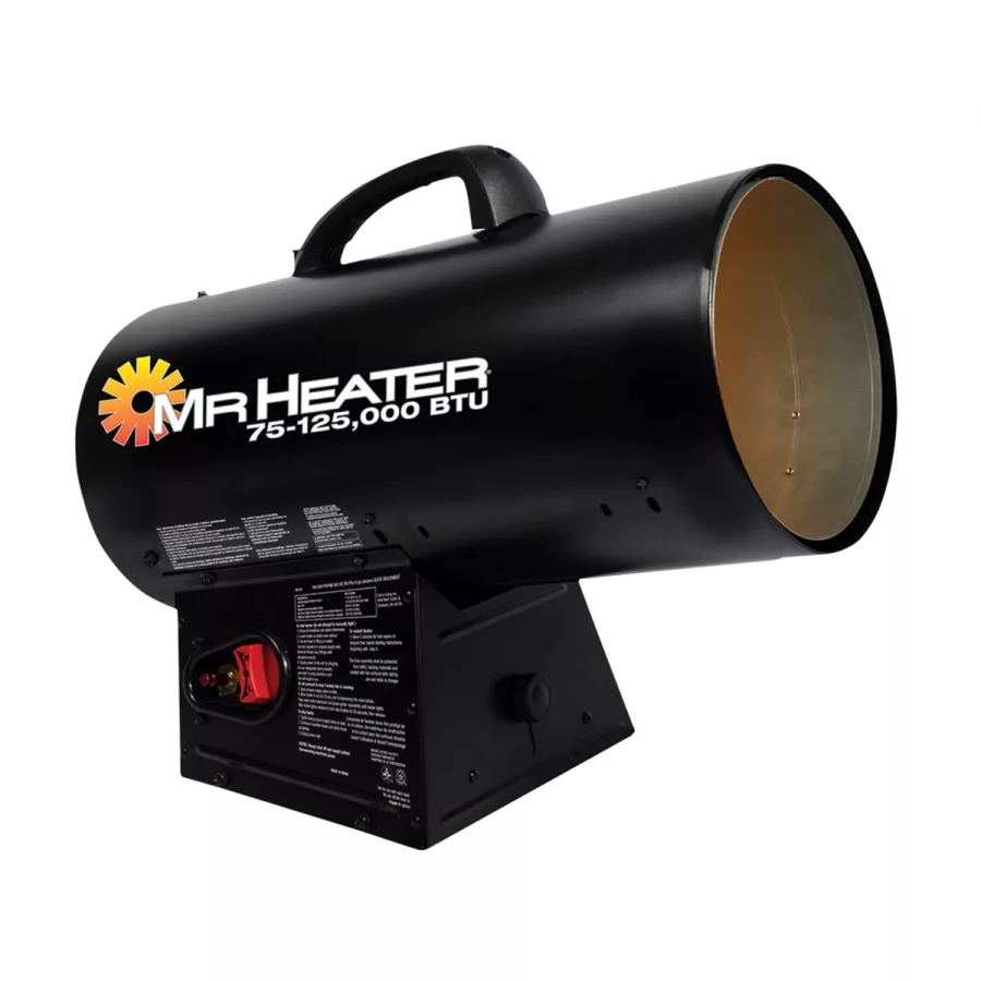 QBT Forced Air Propane Heater, 75-125,000 BTU/Hr. QBT Forced Air Propane Heater, 75-125,000 BTU/Hr.
