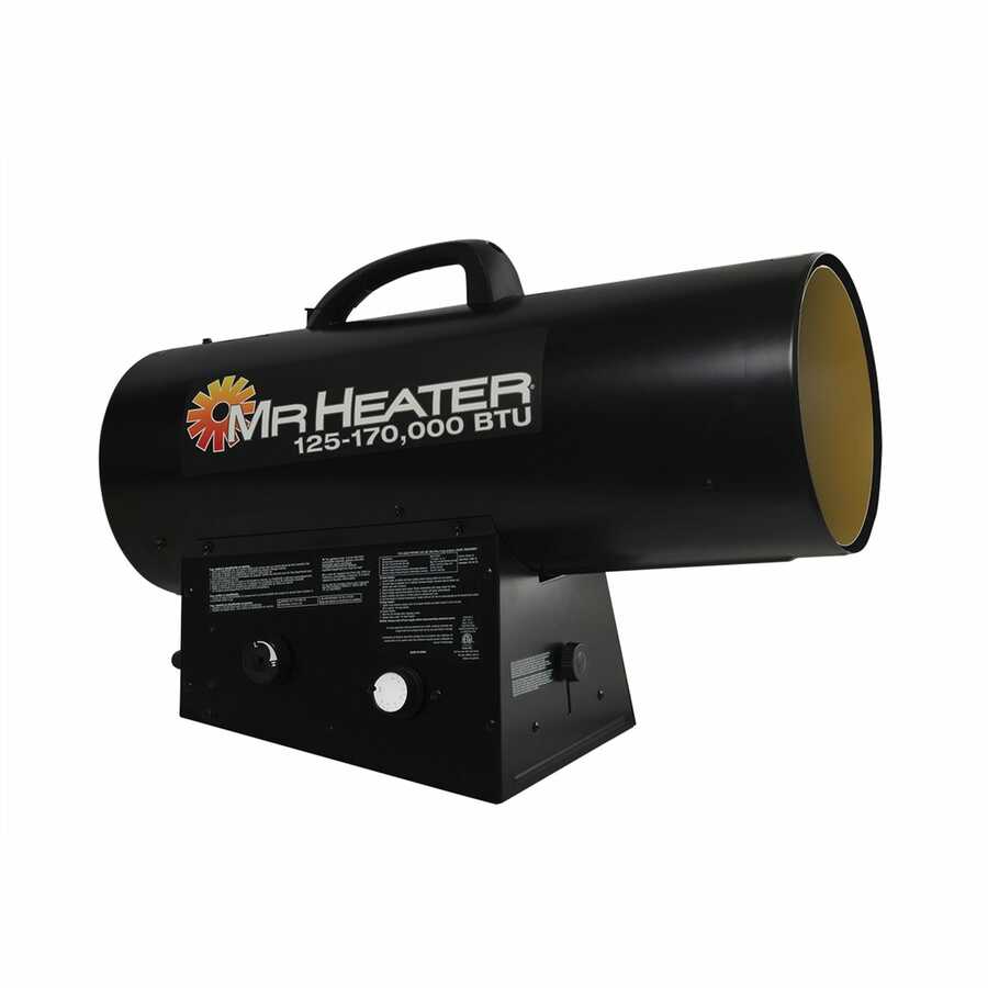 QBT Forced Air Propane Heater, 125-170,000 BTU/Hr.