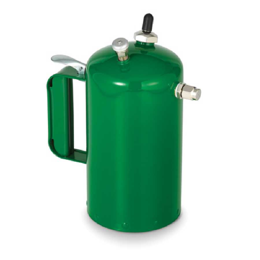 1QT GREEN ENAMELED W/ADJ NOZZLE