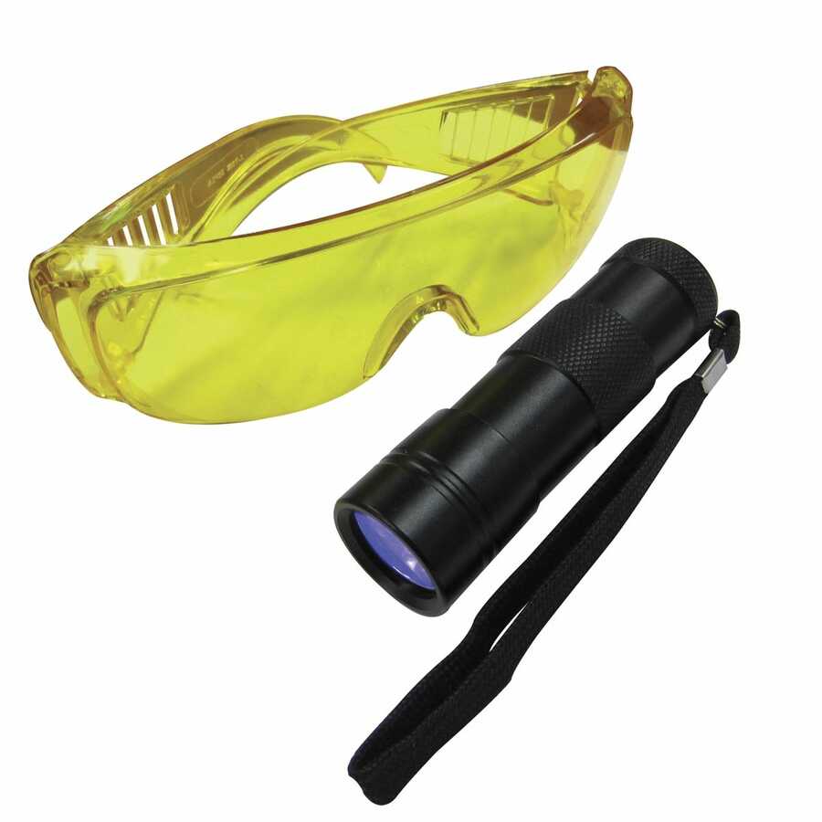 True UV Detection Flashlight 12 LED