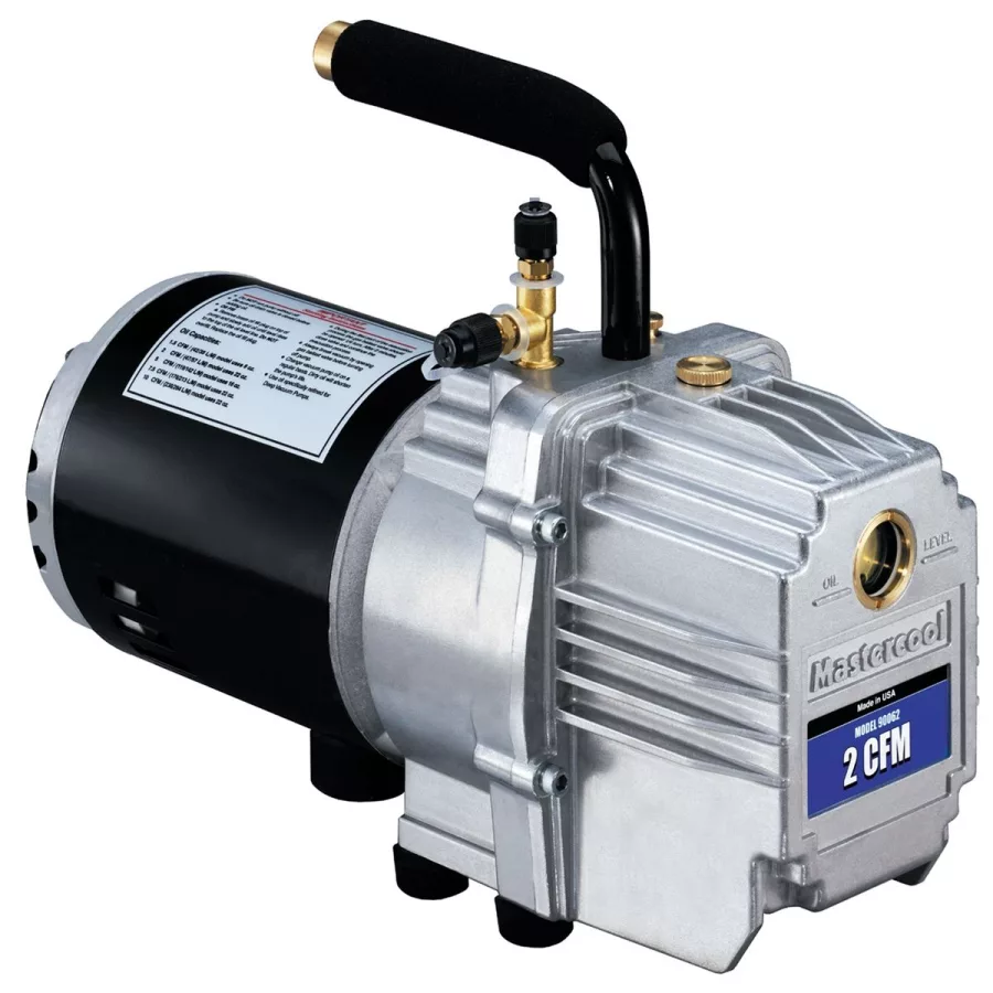 c. Rotary Vane Deep Vacuum Pump - 2 CFM