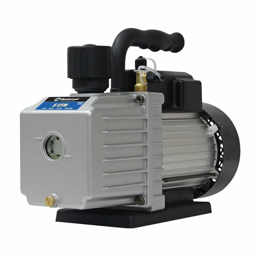 6.0 CFM Single Stage High Performance Deep Vacuum Pump