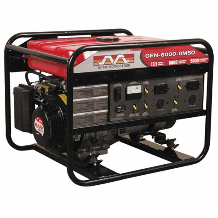 13.5 HP Subaru OHC 6000 Watts Generator