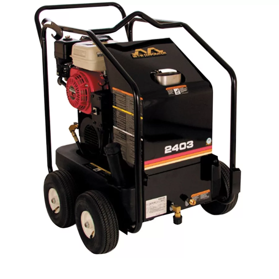 PRESSURE WASHER 2400 PSI HOT WATER GAS HONDA 6.5HP
