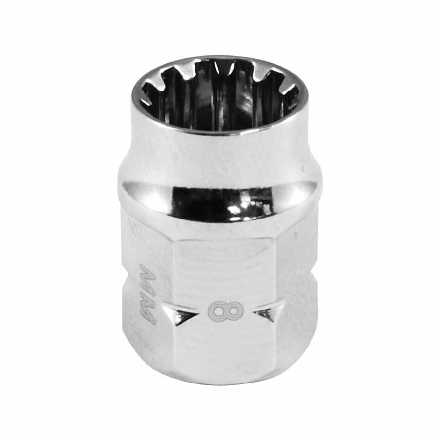 1/4" Dr 8mm Close Quarter Socket