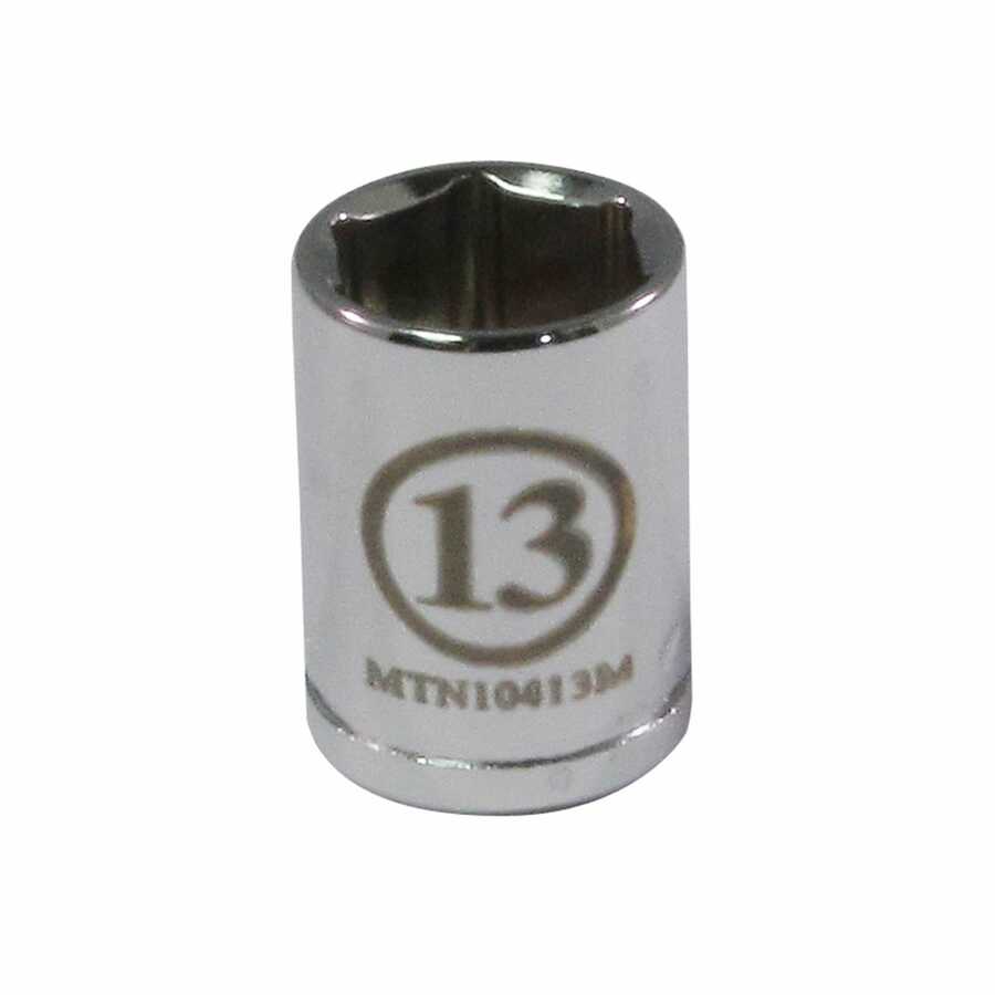 1/4" Drive 13MM 6 Point Socket