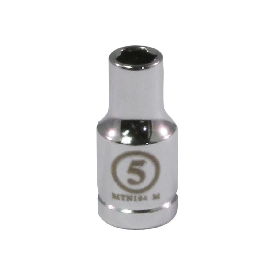 (image for) 1/4" Drive 5MM 6 Point Socket