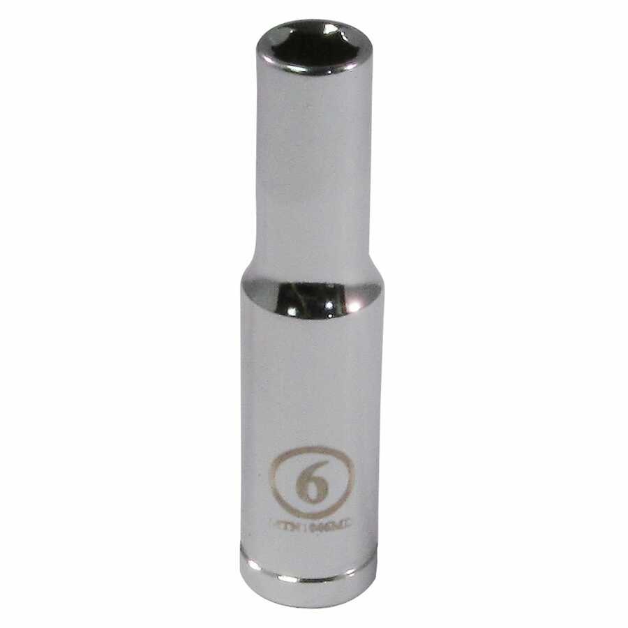 1/4" Drive 6MM 6 Point Deep Socket