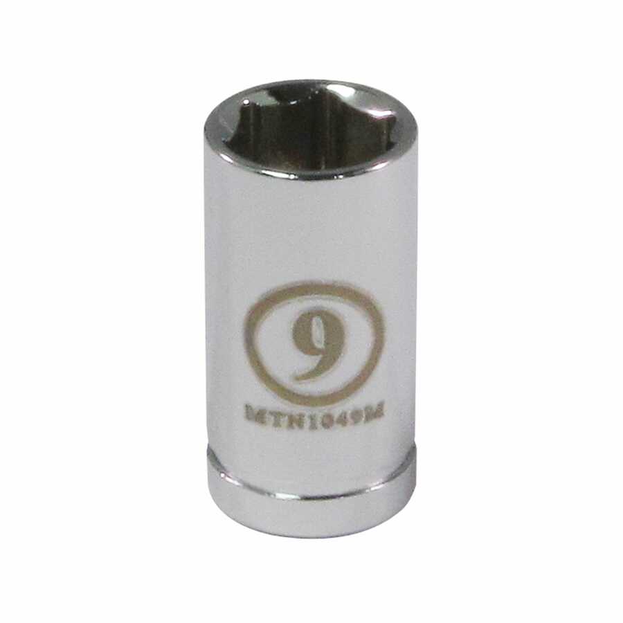 1/4" Drive 9MM 6 Point Socket