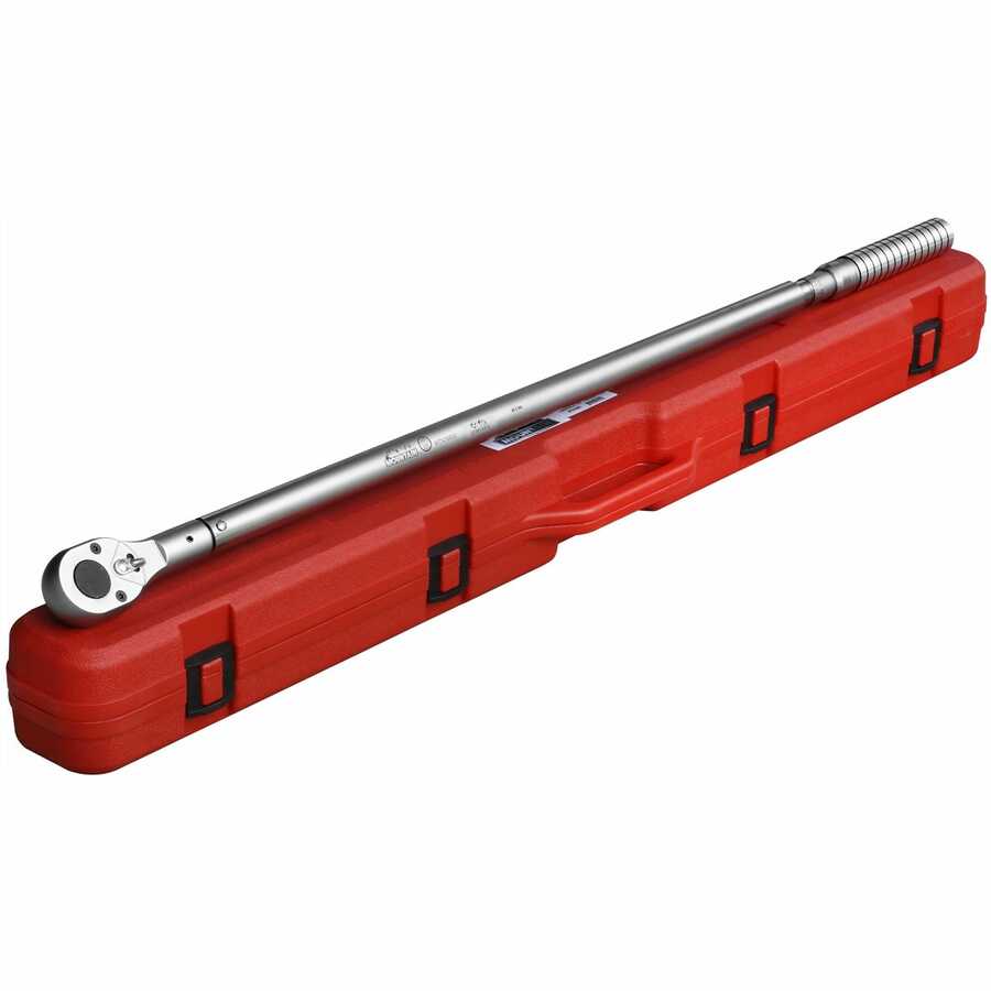 3/4 Inch Drive Click Style Torque Wrench - 100-600 ft-lbs