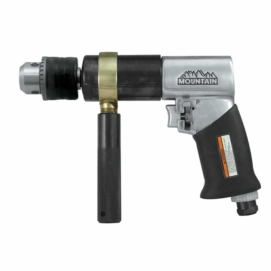 1/2 Inch Drive Extra Heavy Reversible Air Drill Tool 500 RPM