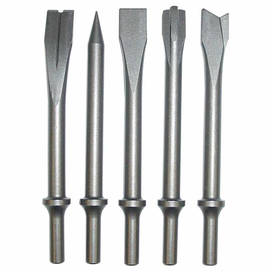 Details about   9 Pack Pneumatic Chisel Air Hammer Punch Chipping Bits Shank Set Tool Accessory 