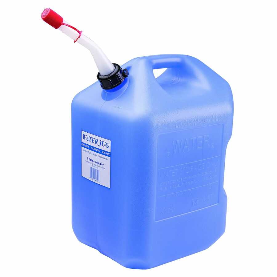 6 Gallon Water Container with Spout