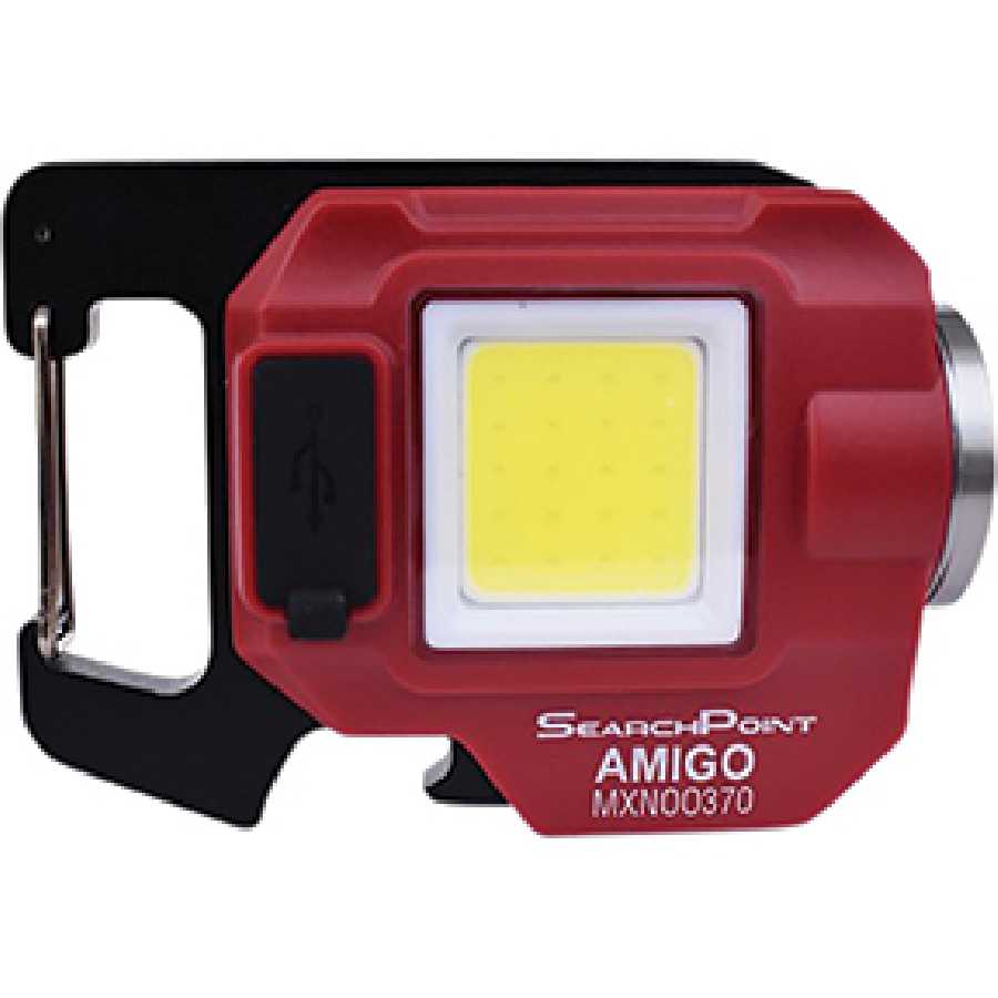 SearchPoint® AMIGO Rechargeable Keychain Light