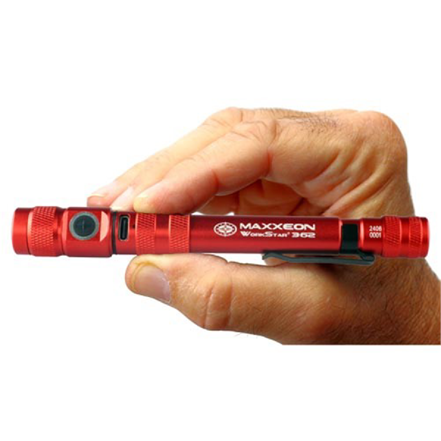 Maxxeon WorkStar® 362 Rechargeable LED Zoom Penlight/Inspect
