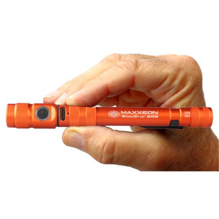 Maxxeon WorkStar® 363 Rechargeable LED Zoom Penlight/Inspect
