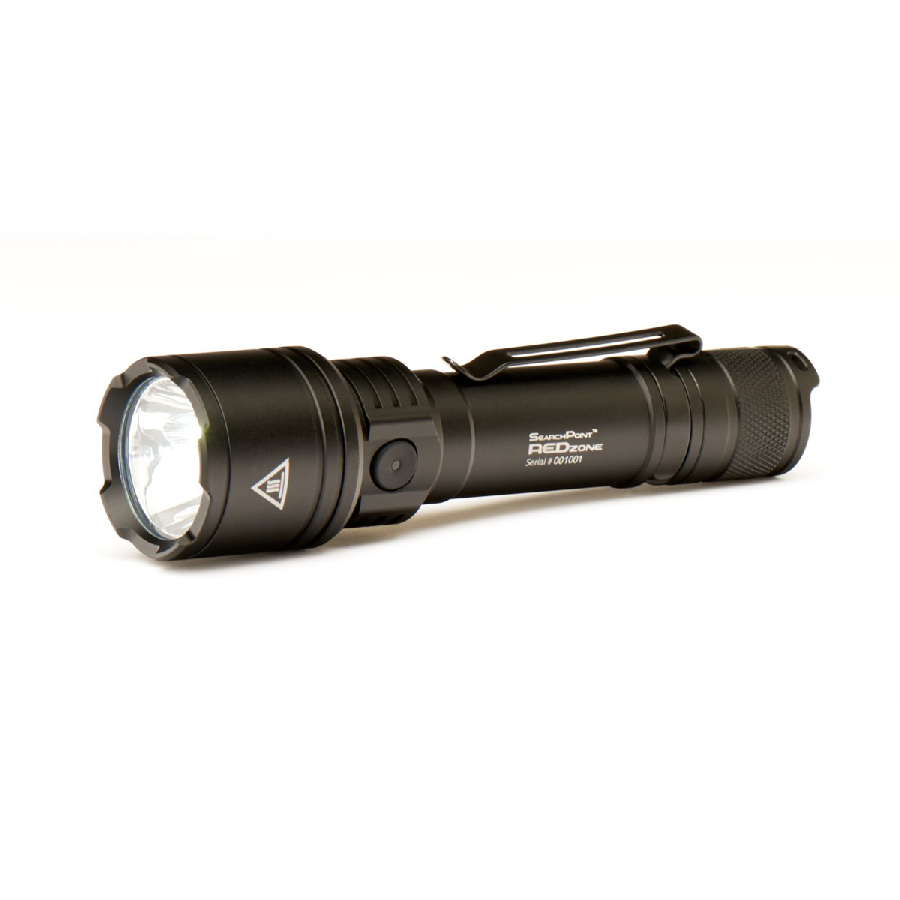 SearchPoint® Rechargeable1200 Lumen Flashlight, White-Red-Gr