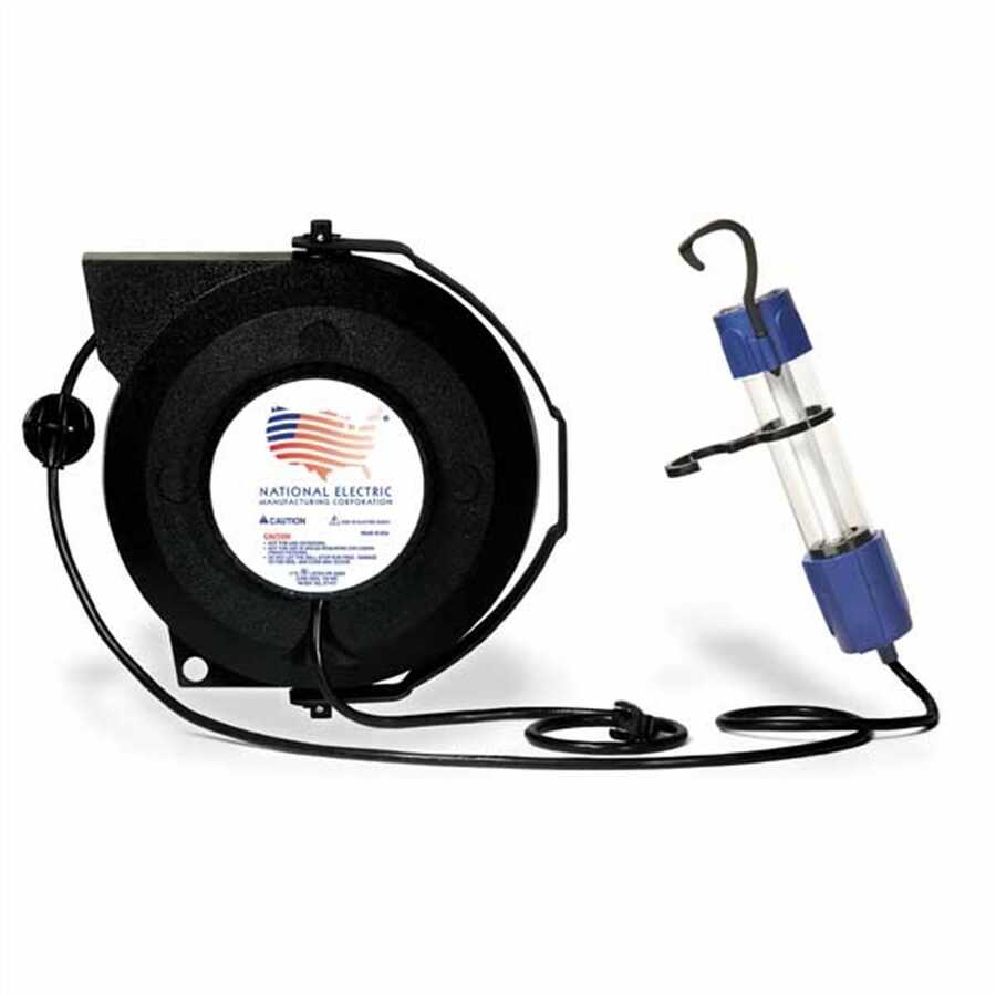 Fluorescent Light w 50 Ft OSHA Reel