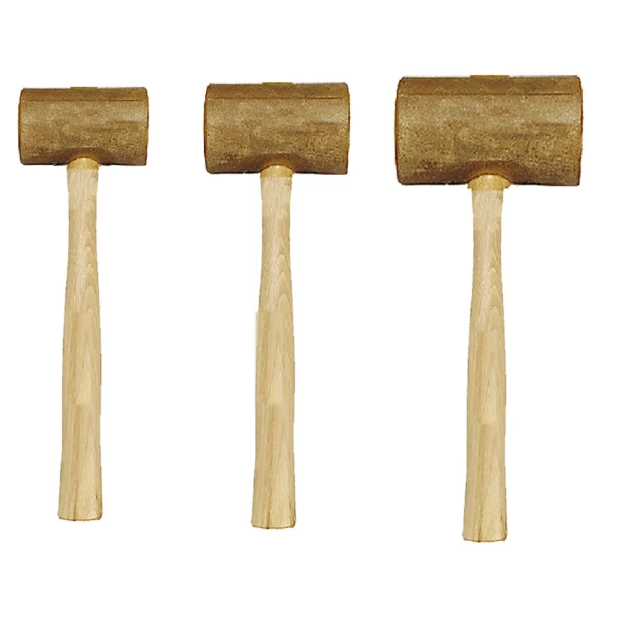 Rawhide Mallets - Set of Three