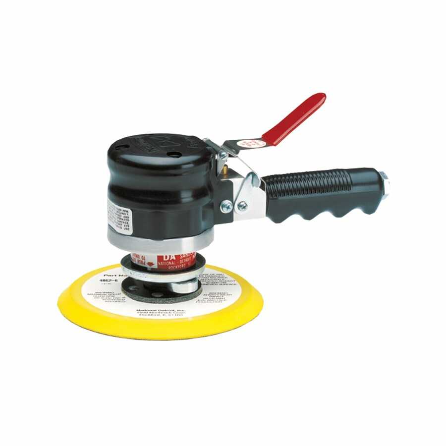 Lightweight Dual Action Air Sander 6 Inch Pad