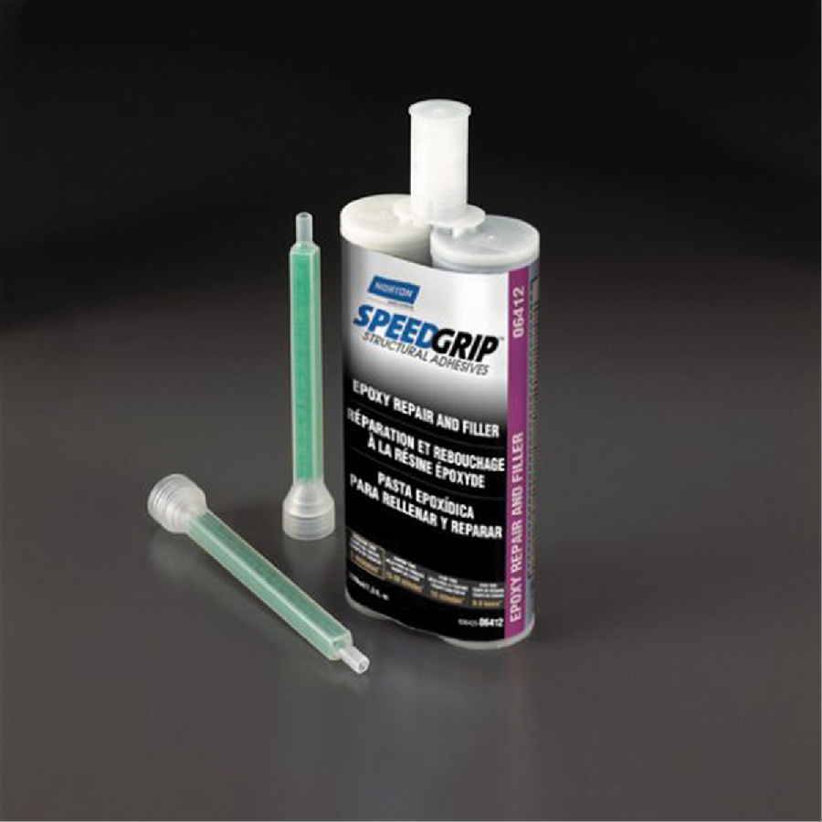 2-Part Epoxy Repair and Filler, 220 mL Cartridge, Purple, Paste