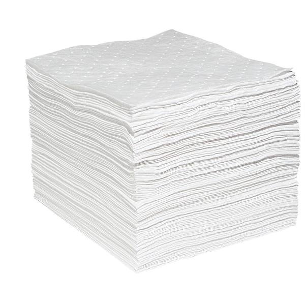 100PK White Sonic Bonded Mat Pad, Medium Weight