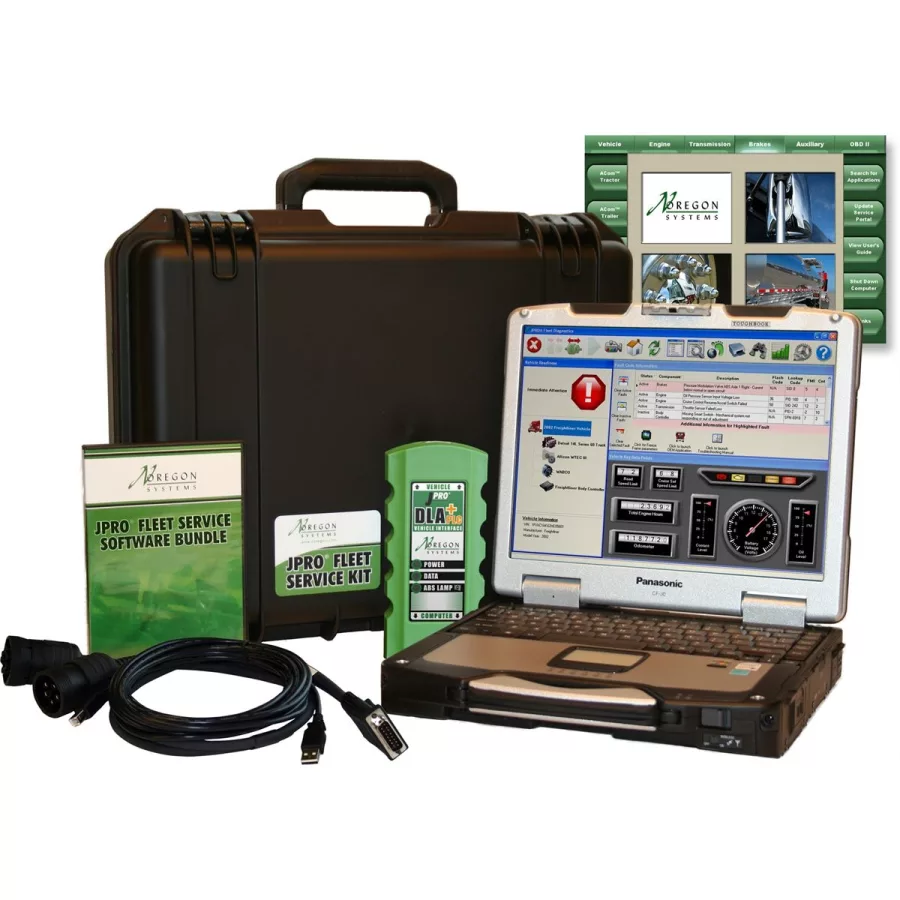 JPRO Fully Rugged Fleet Service Kit w/ DLA+ PLC JPRO Fully Rugged Fleet Service Kit w/ DLA+ PLC