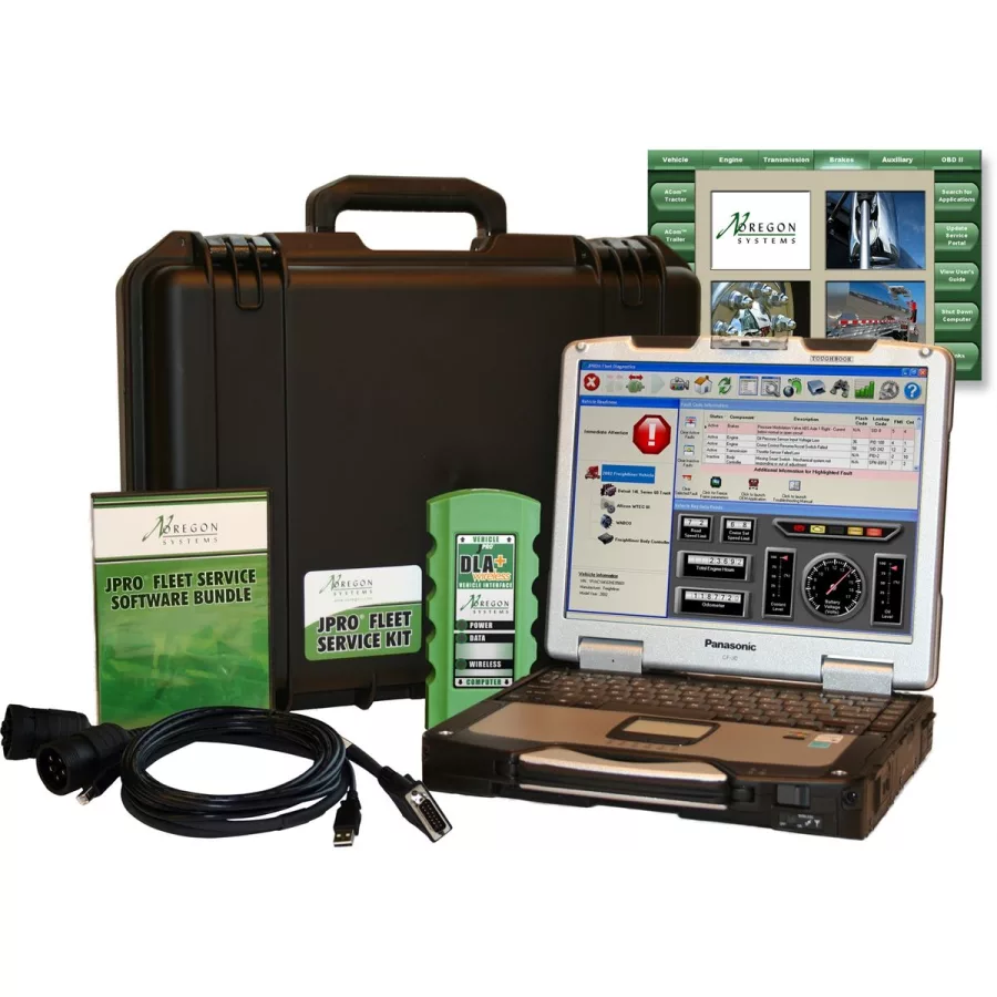 JPRO Fully Rugged Fleet Svc Kit w/ DLA+ Wireless JPRO Fully Rugged Fleet Svc Kit w/ DLA+ Wireless