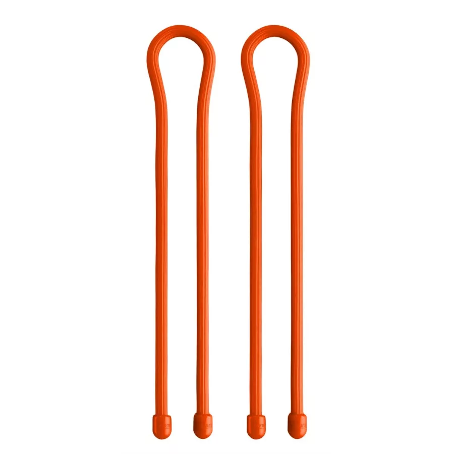 Gear Tie 18" 2-pack - Bright Orange