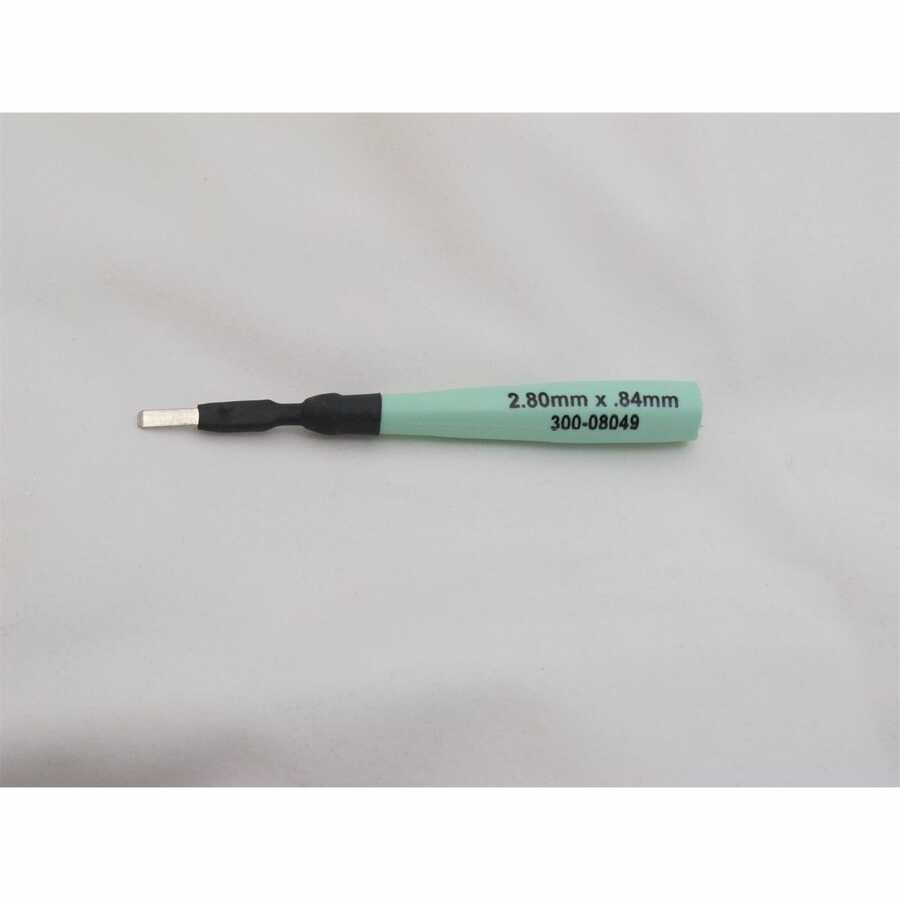 MALE 2.8 X .84MM LIGHT GREEN PROBE