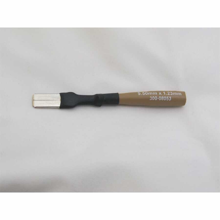 MALE 9.5 X 1.23MM LIGHT BROWN PROBE