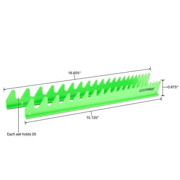 4PC WRENCH HOLDER SET-GREEN