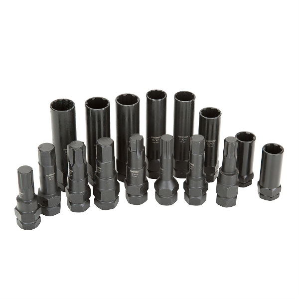 16PC Locking Lug Master Key Set