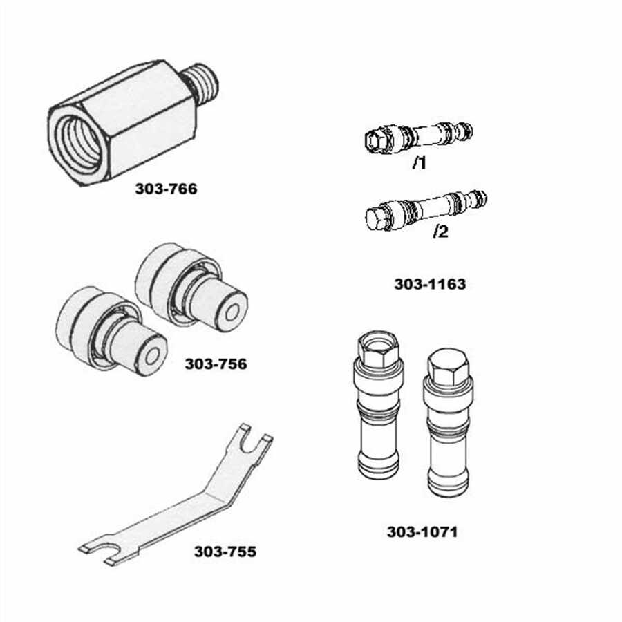 Fuel Injector Rail Pressure Kit 6L Spx Corporation/otc 303S1199