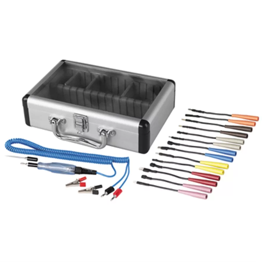 Terminal Test Kit with LED Circuit Tester (Extended Adapters)