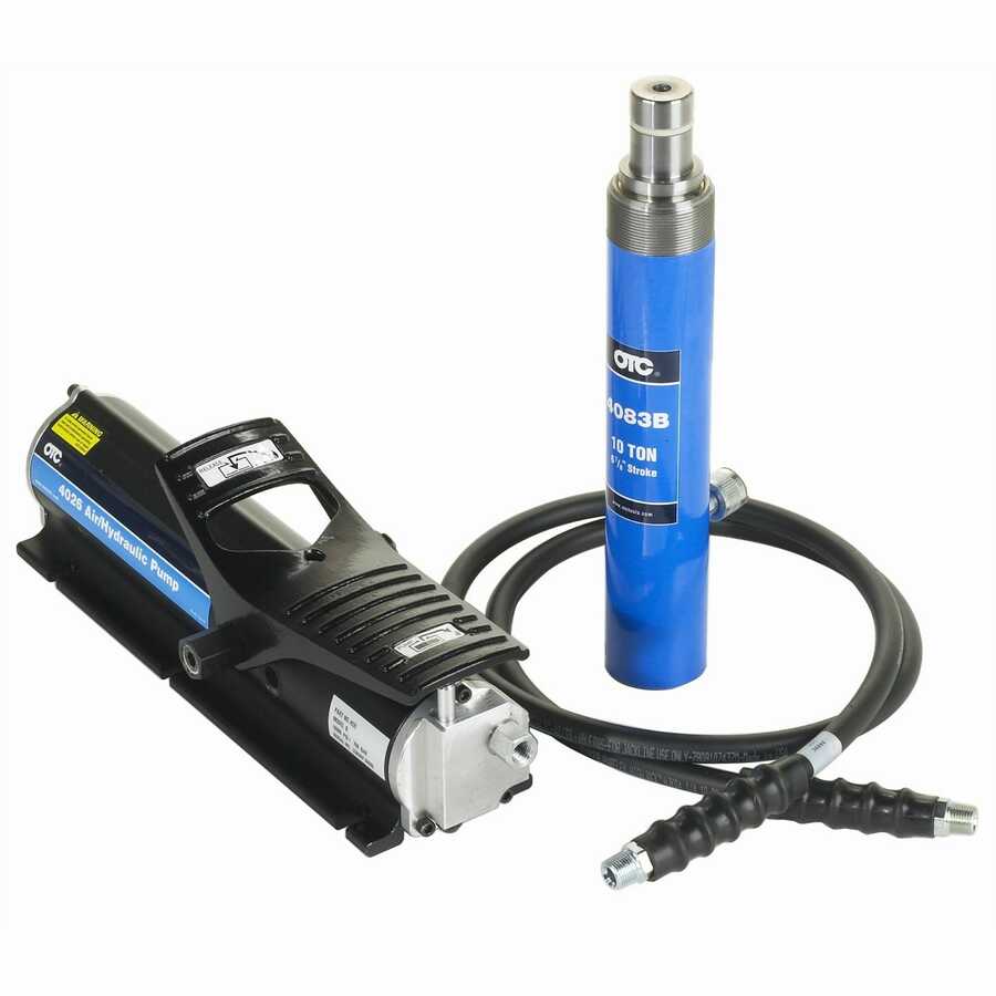 Cobra Hydraulic Ram Pump & Hose Set
