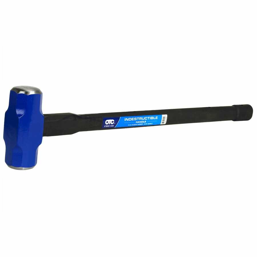 10 lb., 30"Double Face Sledge Hammer, Indes Handle