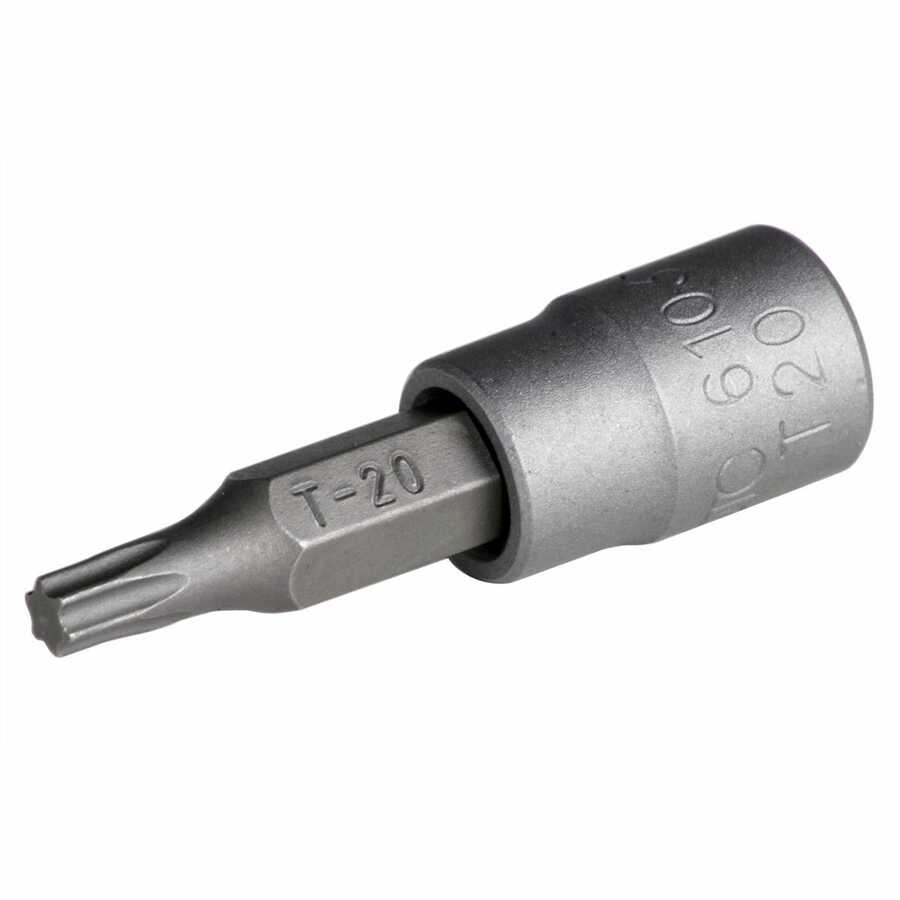 T20 Torx Bit 1/4" Drive Socket
