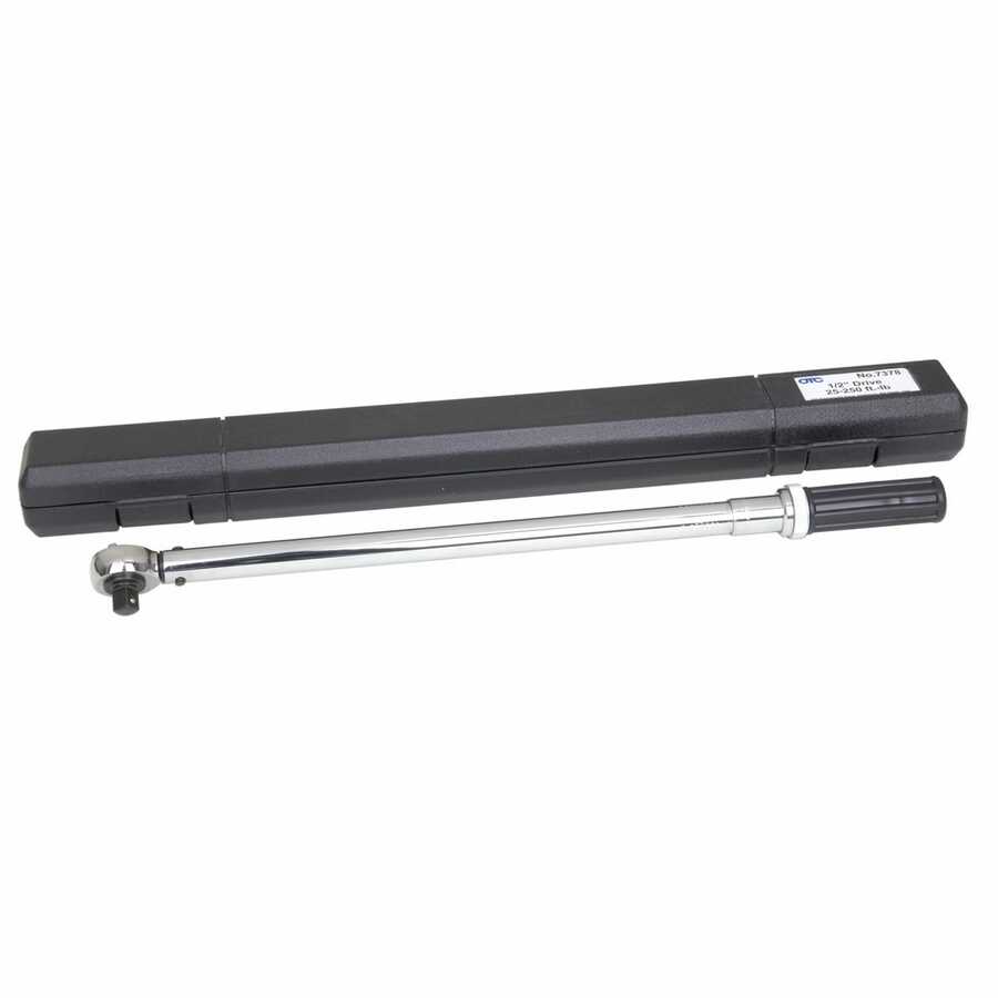 Accutorq(TM) Clikker Torque Wrench - 1/2 In Sq Drive - 50-250 Ft