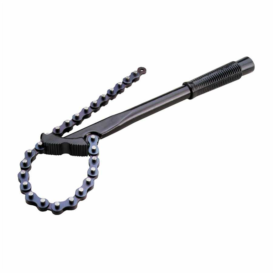 Ratcheting Chain Wrench 1/2 In to 4 3/4 In OD