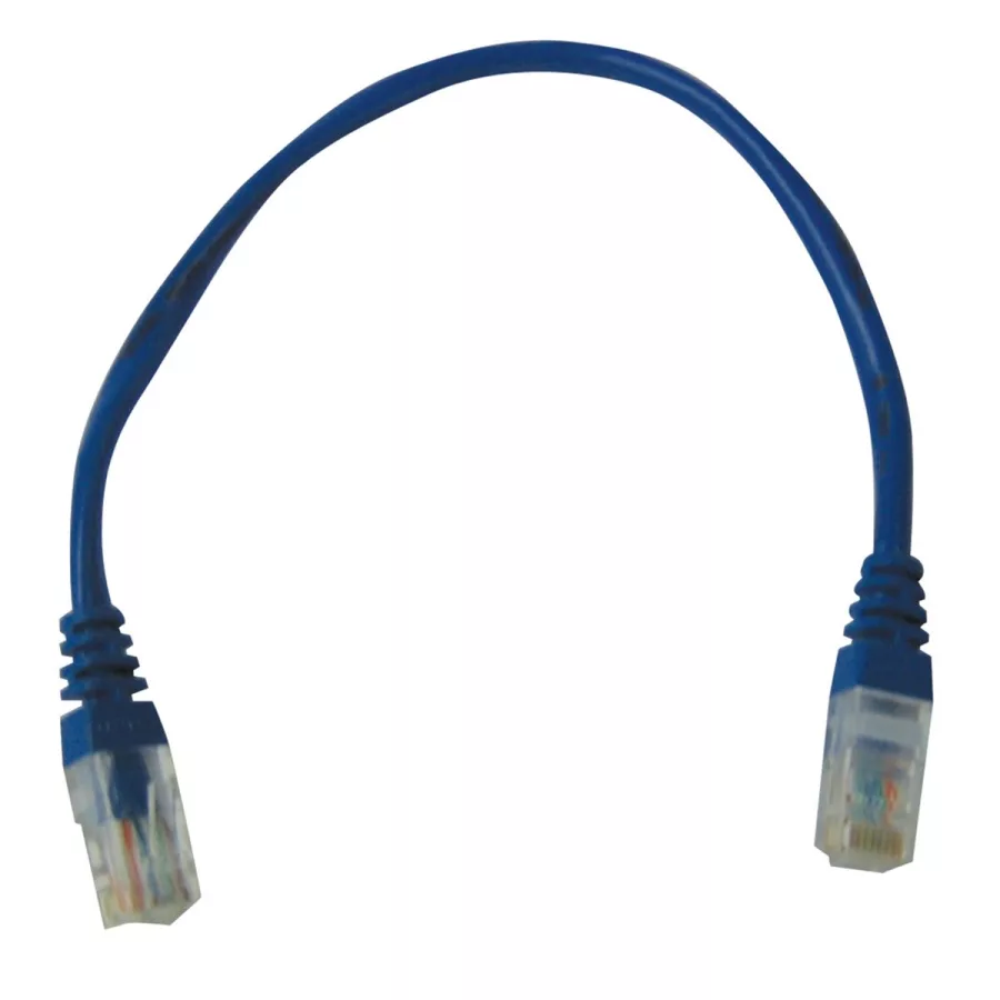 RJ45 1' Blue Patch CAT5 Cable for ProgRama VI