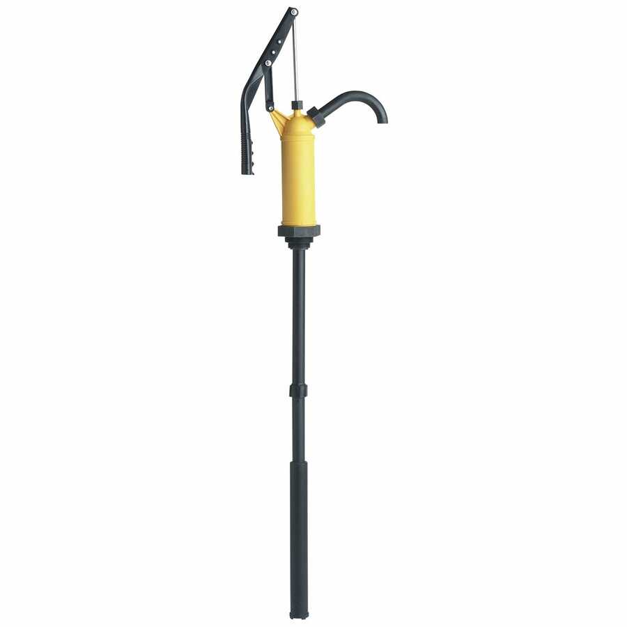 Yellow. Standard Duty Lever Barrel Pump